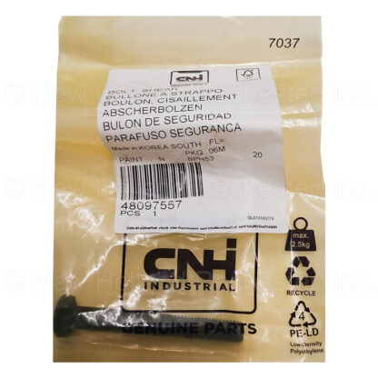 New Holland Shear Bolt Part # 48097557