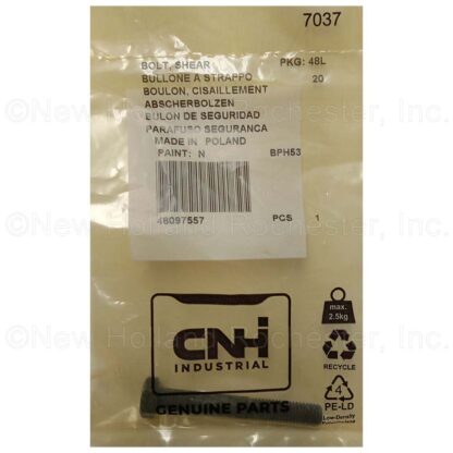 New Holland Shear Bolt Part # 48097557