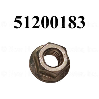 New Holland Lock Nut Part # 51200183