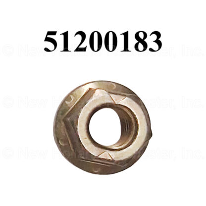 New Holland Lock Nut Part # 51200183