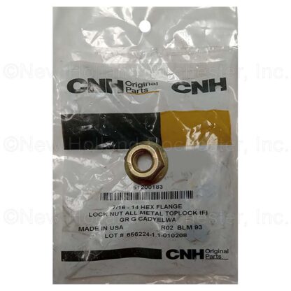 New Holland Lock Nut Part # 51200183