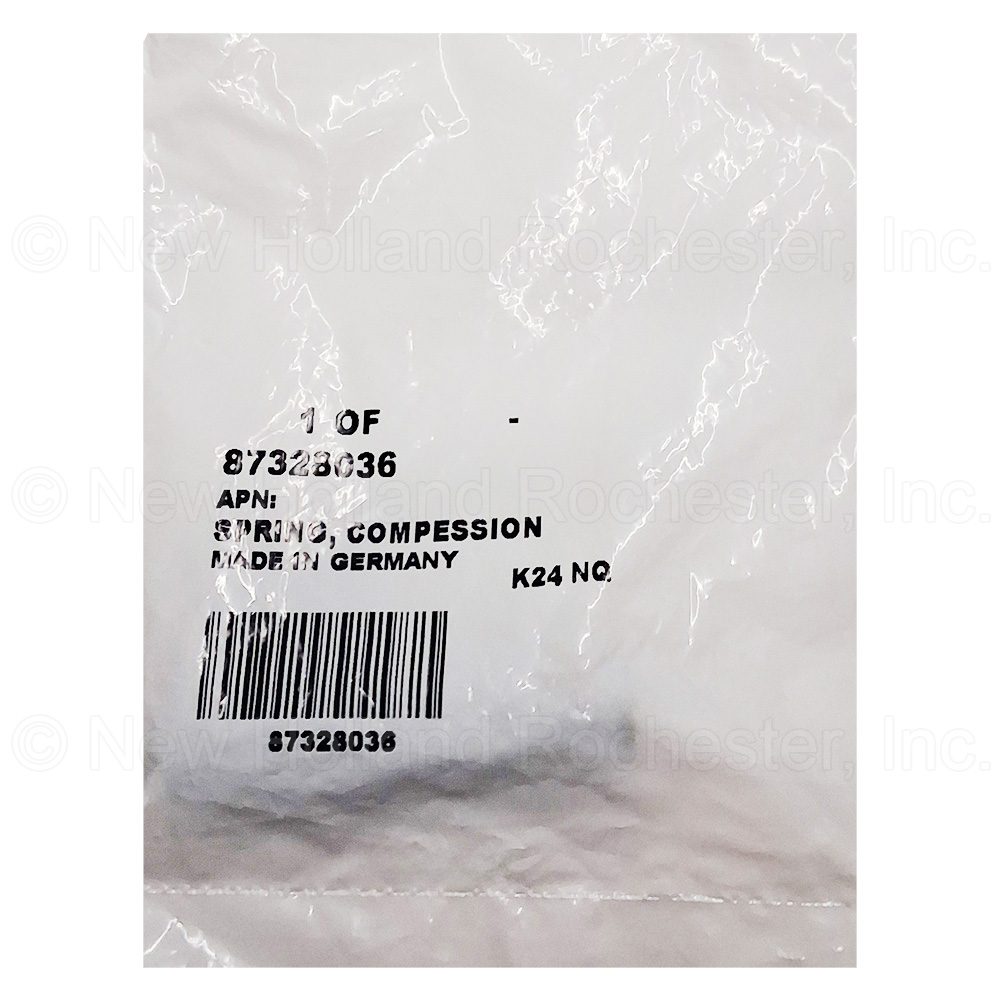 New Holland Compression Spring Part # 87328036