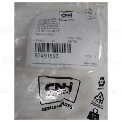 New Holland Filter Element Part # 87491693