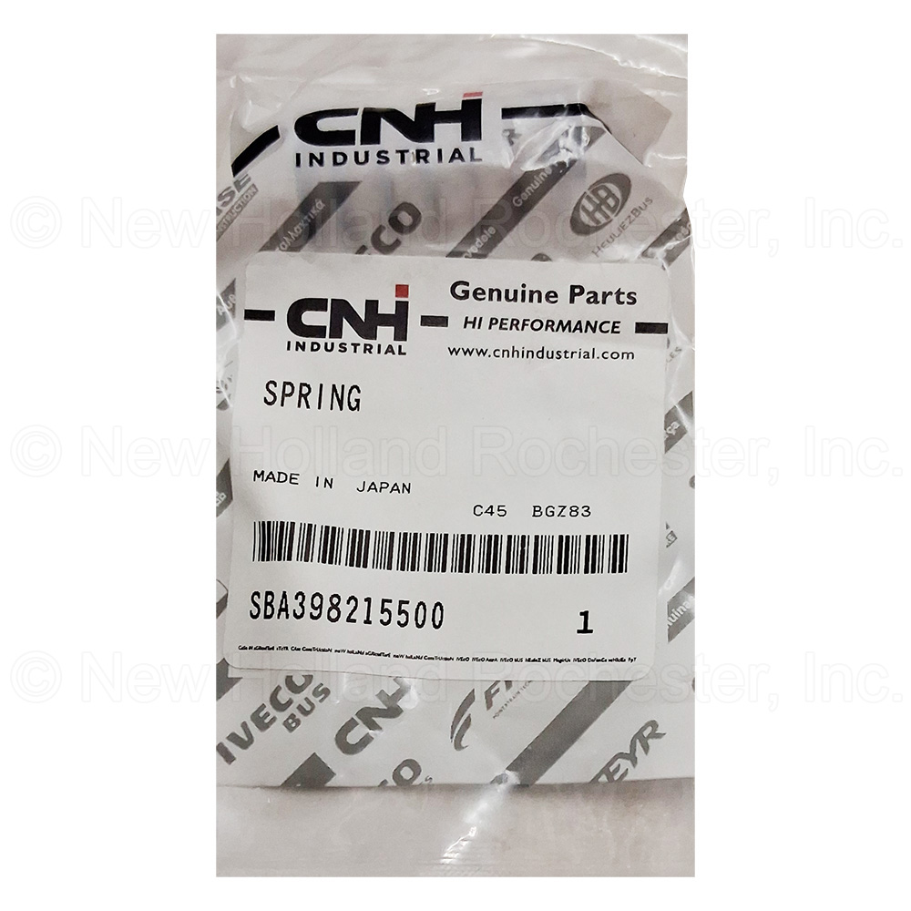 New Holland Spring Part # SBA398215500