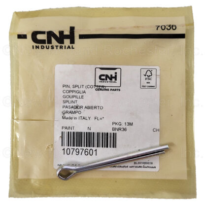 New Holland Split Pin Part # 10797601