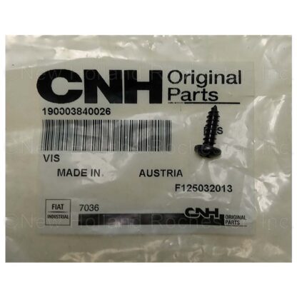 New Holland Screw Part # 190003840026
