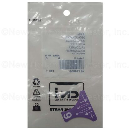 New Holland Decal Part # 48178839