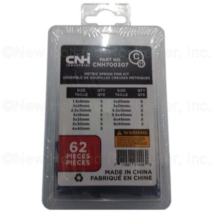 New Holland Metric Spring Pins Kit Part # CNH700307