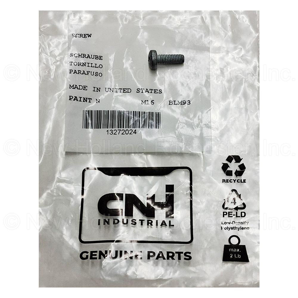 New Holland Screw Part # 13272024