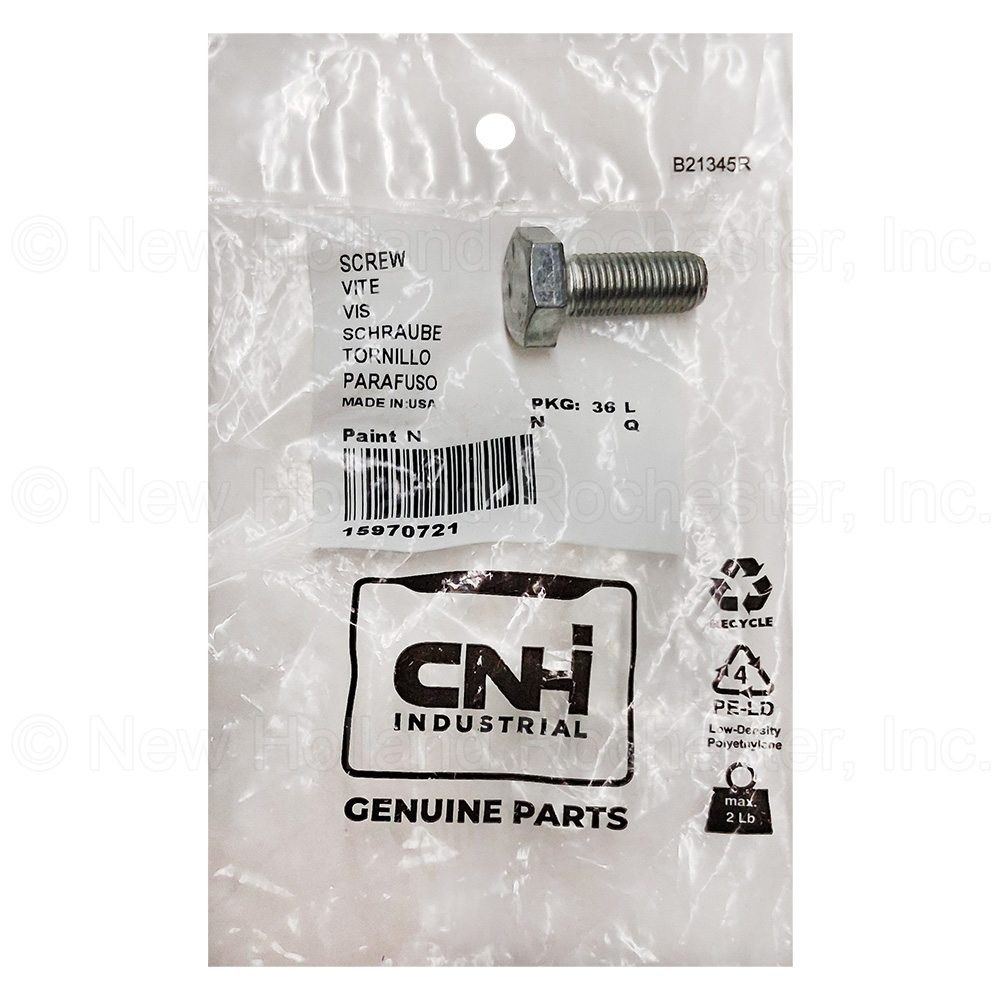 New Holland Screw Part # 15970721