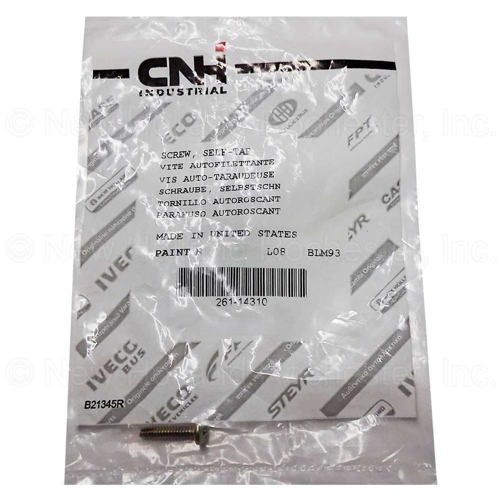 New Holland Self-Tap Screw Part # 261-14310