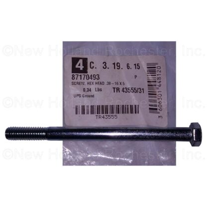 Kuhn Krause Hex Head Screw Part # 87170493