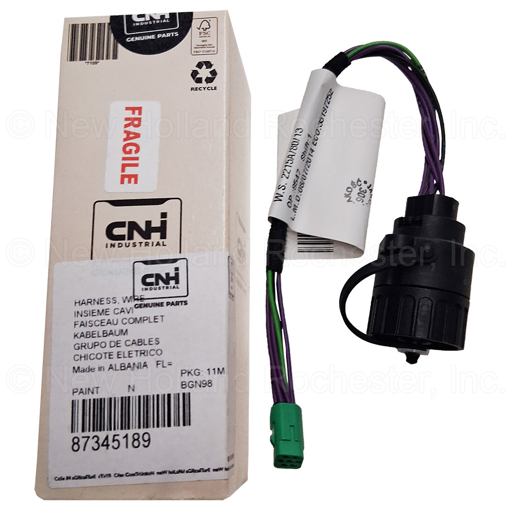 New Holland Wire Harness Part # 87345189