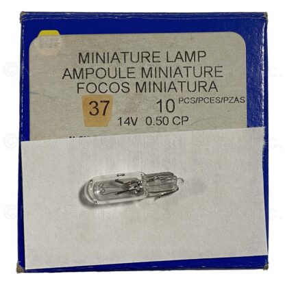 Miniature Lamp Part # 37
