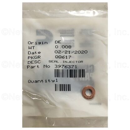 Injector Seal Part # 3976371