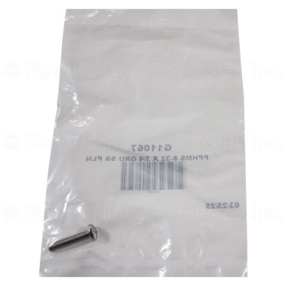 Kinze #8-32 x 3/4" SS Screw Part # G11067