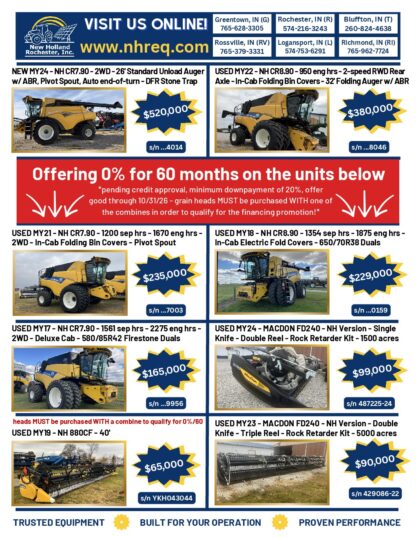 Combine flyer