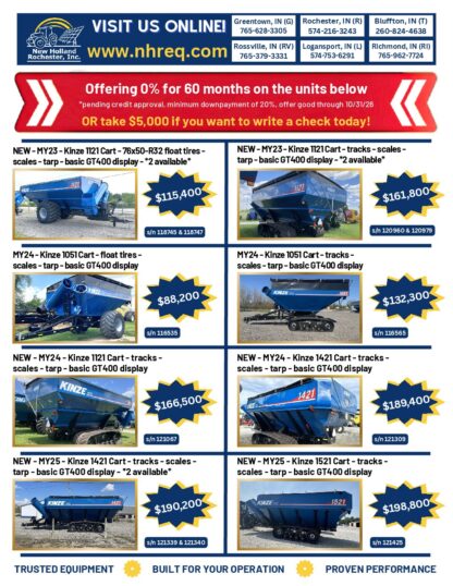 Grain Cart flyer
