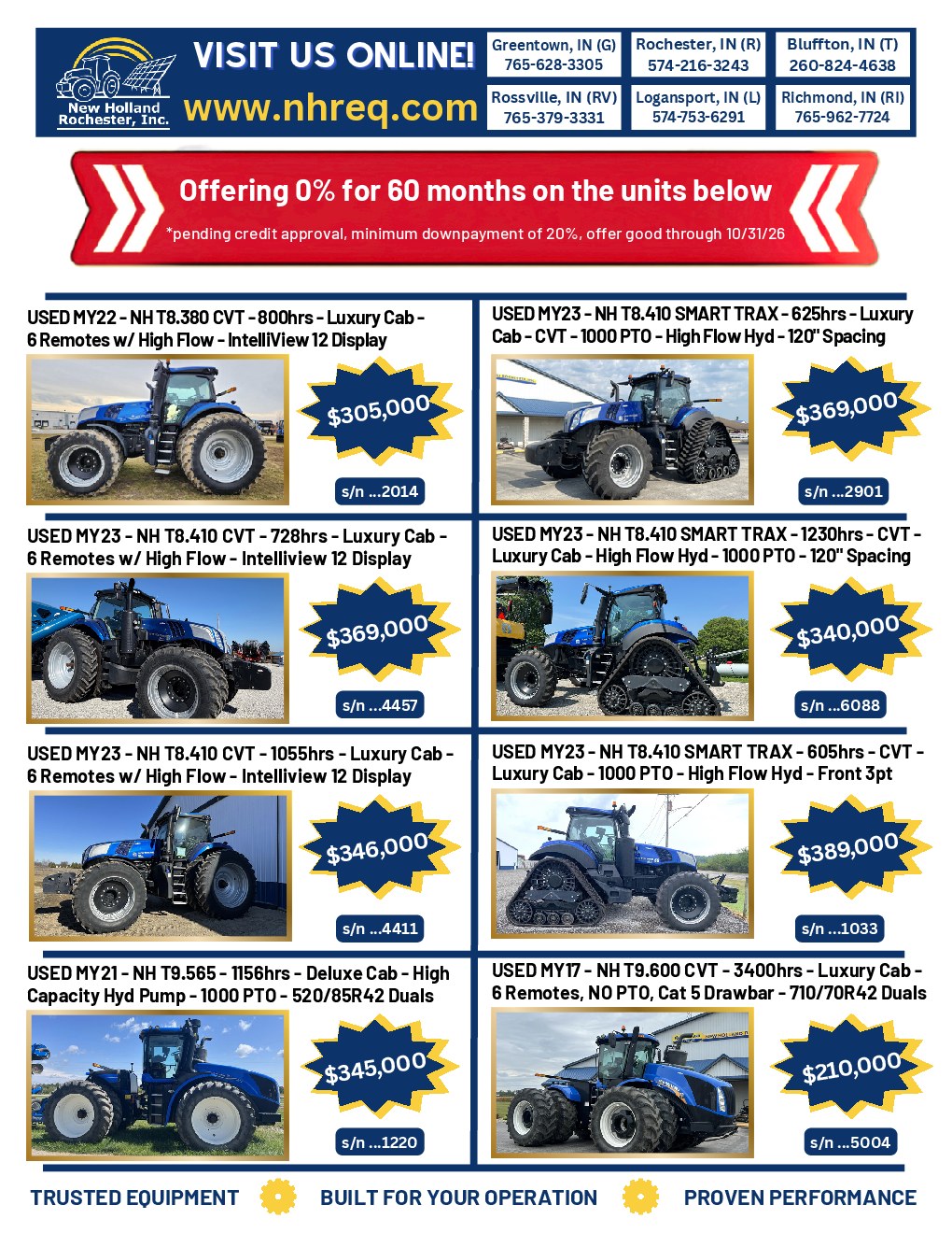 Tractor flyer