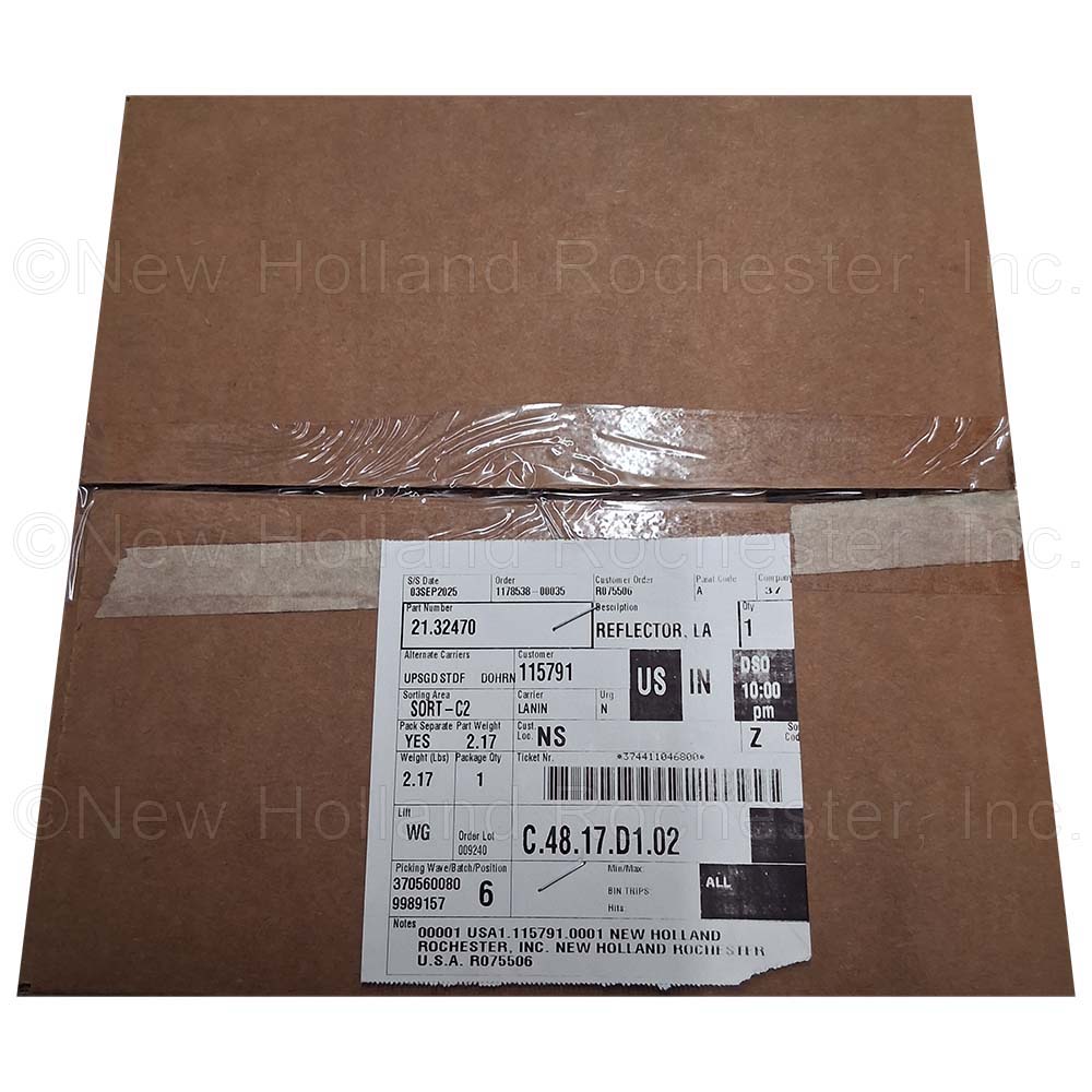 New Holland Lamp Reflector Part # 21.32470 - Image 3