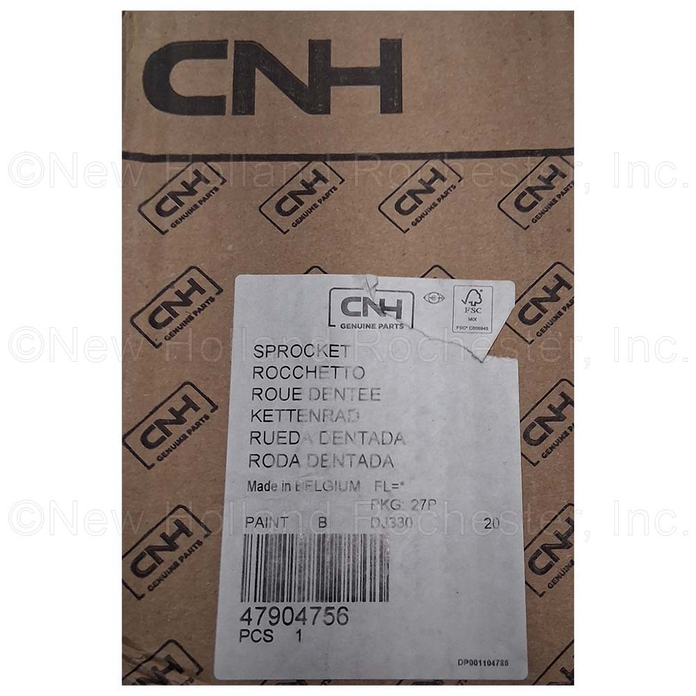 New Holland Sprocket Part # 47904756 - Image 2