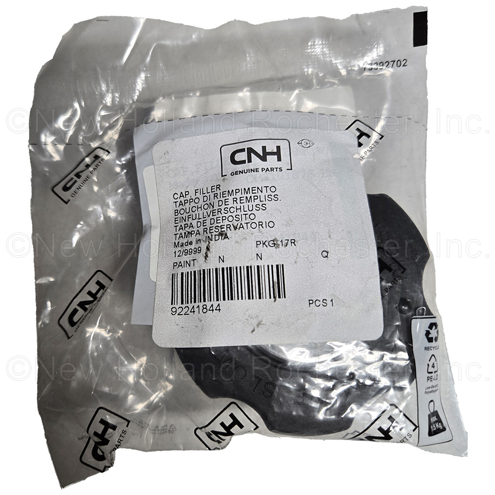 New Holland Filler Cap Part # 92241844