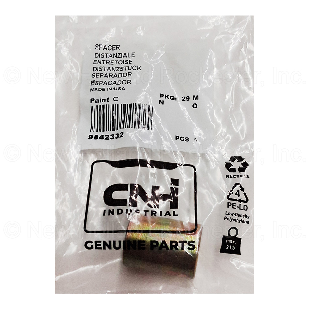 New Holland Spacer Part # 9842332
