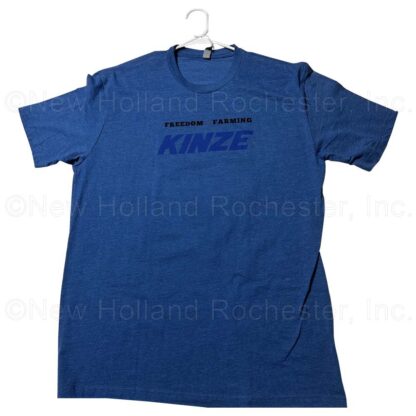 Kinze Cool Blue Tee Part # KZ22S-M99-M