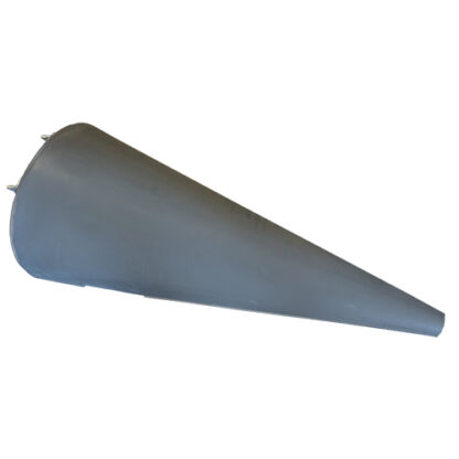 Poly Center Snout Gray 22 Inch Spacing To Fit Capello Part # WN-01184700-H