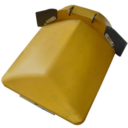 Poly Center Hood CLAAS Yellow 38 Inch Spacing To Fit Capello Part # WN-03416100-C