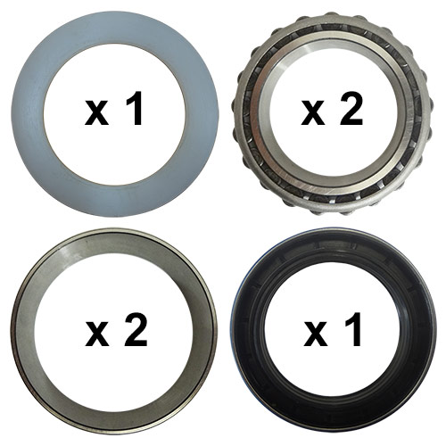 Drive Axle, Housing, Bearing Kit To Fit International/CaseIH Part # WN-338551A2BK