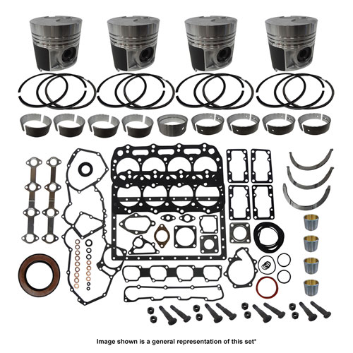 Major Overhaul Kit, CNH/Iveco/NEF N45, Naturally Aspirated To Fit Ford/New Holland Part # WN-PRK1281