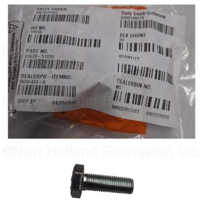 Kubota Bolt Part # 01073-51030