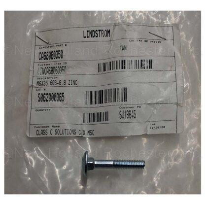 M6x35 Carriage Bolt Part # CA68060350